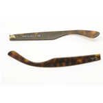 ASTE DI RICAMBIO/REPLACEMENT ARMS RAYBAN JUSTIN 4165  MARR. SAT./ MATTE BROWN