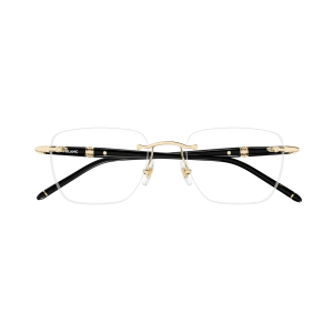 Montblanc MB 0346 O Col.001 Cal.53 New Occhiali da Vista