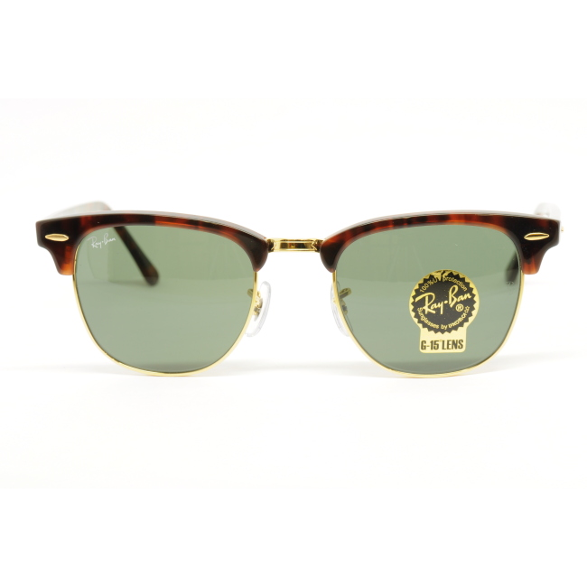 Ray-Ban RB 3016 CLUBMASTER Col.W0366 Cal.49 New Occhiali da Sole-Sunglasses 