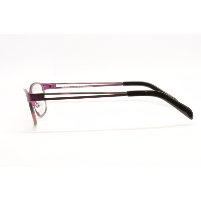 Occhiali da Vista/Eyeglasses Vanni Mod. VK8482 col. C605 è una montatura da vista in metallo violaceo e calibro 49.