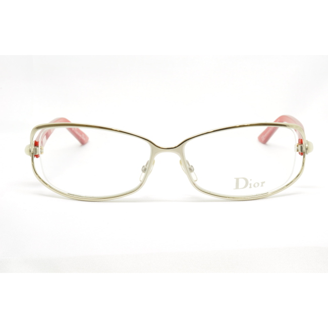 Occhiali da Vista/Eyeglasses Christian Dior Mod. Cd3728 col. VKW/15 è una montatura da vista in metallo argento e calibro 55.