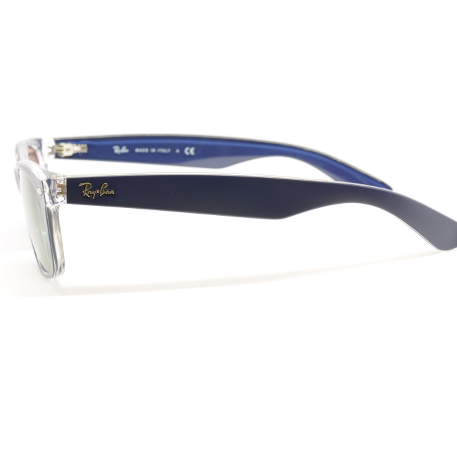 Ray-Ban RB 2132 New Wayfarer Col.6053/71 Cal.55 New Occhiali da Sole-Sunglasses  