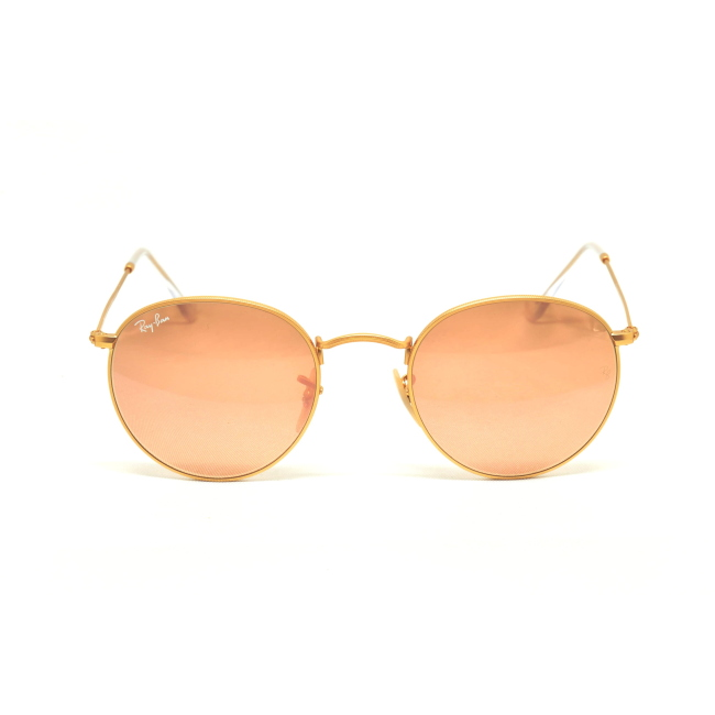 Ray-Ban RB 3447 ROUND METAL Col.112/Z2 Cal.50 New Occhiali da Sole-Sunglasses