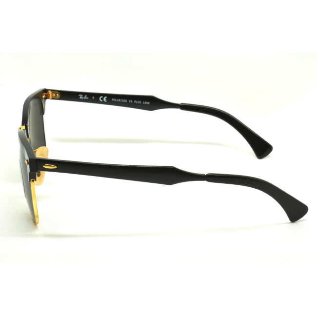 Ray-Ban RB 3507 CLUBMASTER Col.136/N5 POLARIZZATO Cal.51 New Occhiali da Sole-Sunglasses
