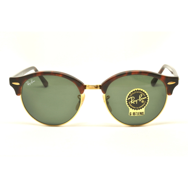 Ray-Ban RB 4246 CLUBROUND Col.990 Cal.51 New Occhiali da Sole-Sunglasses