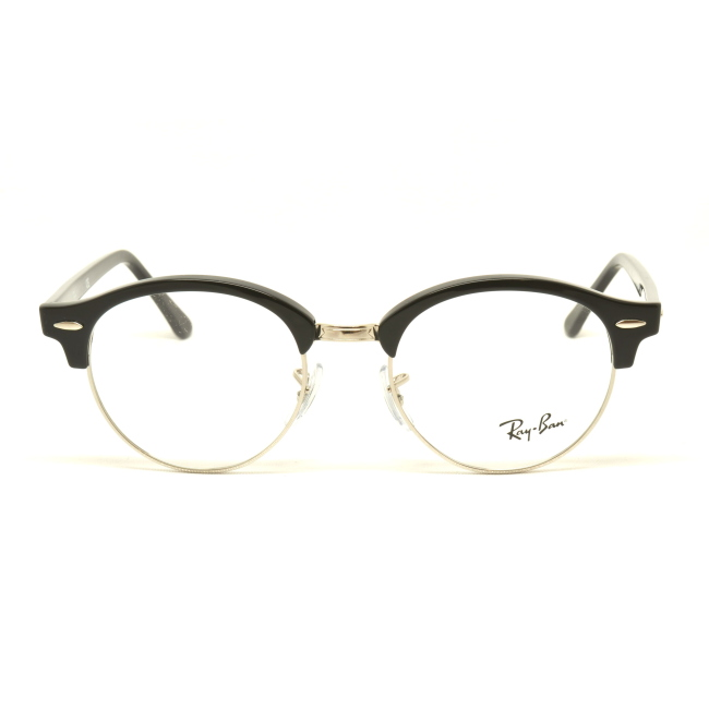 Ray-Ban RB 4246-V CLUBROUND Col.2000 Cal.49 New Occhiali da Vista-Eyeglasses
