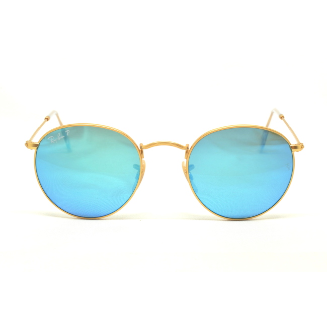 Ray-Ban RB 3447 ROUND METALCol.112/4L Cal.50 New Occhiali da Sole-Sunglasses