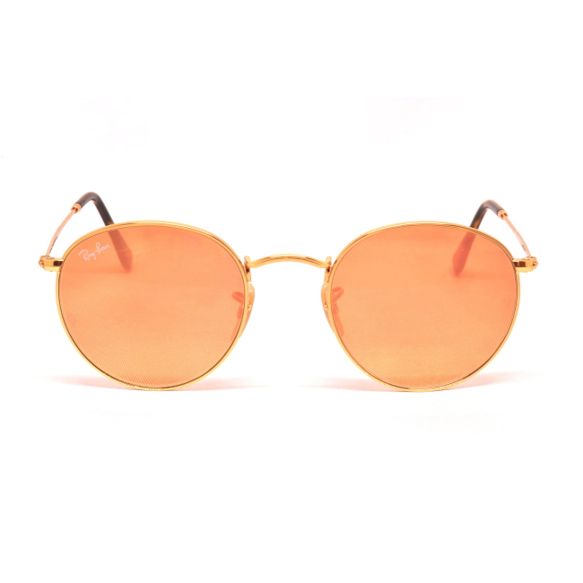 Ray-Ban RB 3447-N ROUND METAL Col.001/Z2 Cal.50 New Occhiali da Sole-Sunglasses