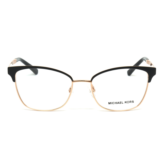MICHAEL KORS MK 3012 ADRIANNA IV col. 1113 è una montatura da vista da donna in metallo bronzo dorato, dalla forma cat eye e calibro 51.