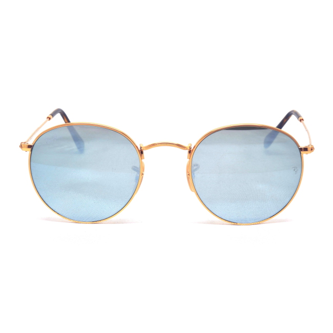 Ray-Ban RB 3447-N ROUND METAL Col.001/30 Cal.50 New Occhiali da Sole-Sunglasses