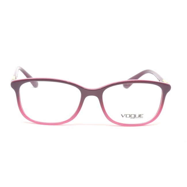 Vogue VO 5163 col. 2557 è una montatura da vista in acetato viola sfumato rosa e calibro 51.