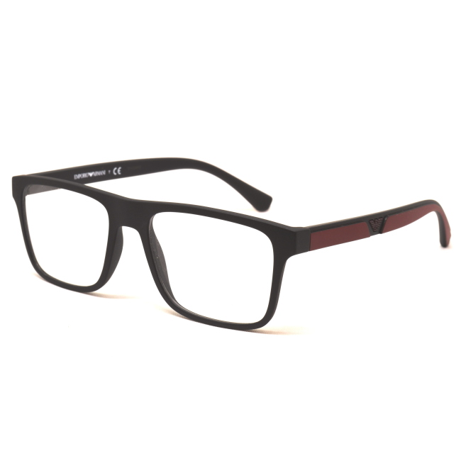 Emporio Armani EA 4115 col. 5042/1W è un occhiale da sole da uomo in acetato nero satinato, dalla forma rettangolare e calibro 54.