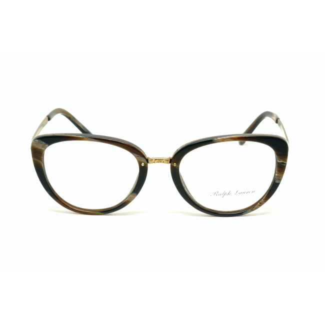 Ralph Lauren RL 6179 col. 5727 è una montatura da vista in acetato effetto corno e calibro 53.