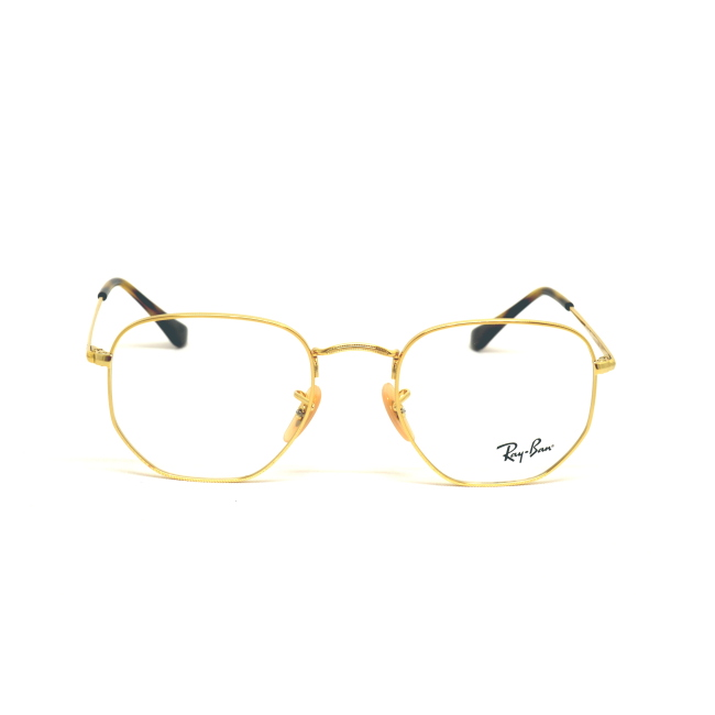 Ray-Ban Vista RB 6448 col. 2500 è una montatura da vista in metallo oro e calibro 51.