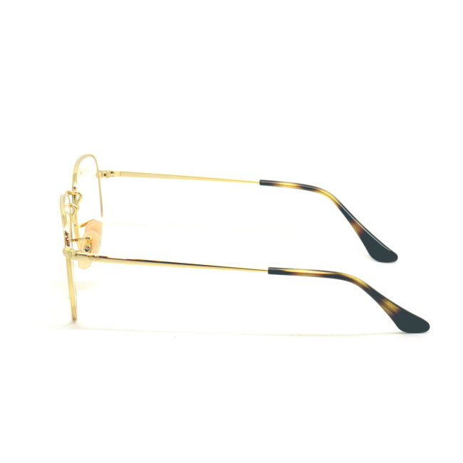 Ray-Ban Vista RB 6448 col. 2500 è una montatura da vista in metallo oro e calibro 51.
