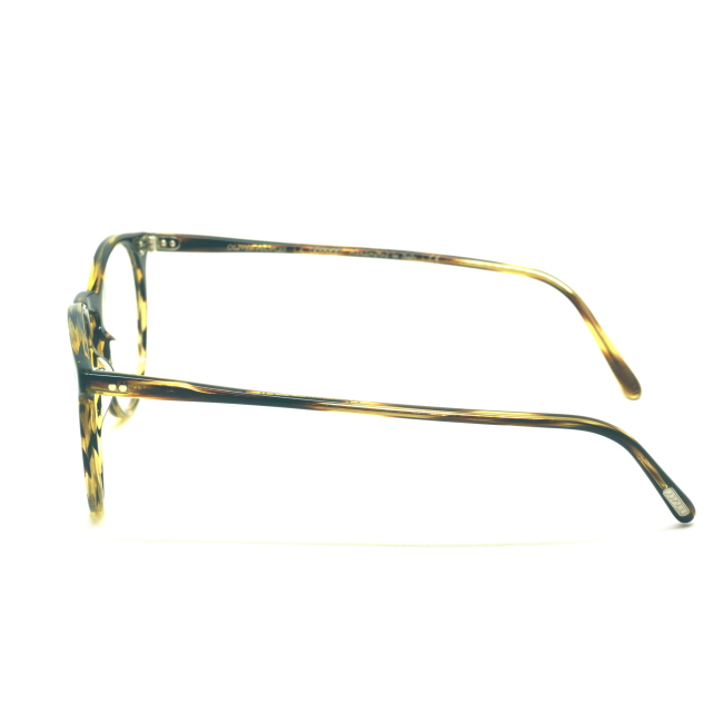 Oliver Peoples OV 5183 O'MALLEY col. 1003 è una montatura da vista da uomo in acetato marrone striato, dalla forma pantos e calibro 47.