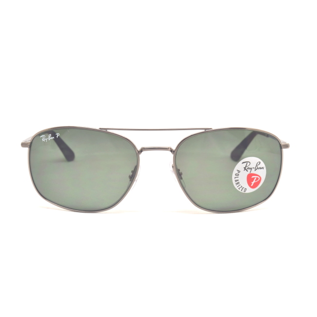 Ray-Ban RB 3654 col. 004/9A è un occhiale da sole in metallo canna di fucile e calibro 60.