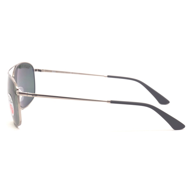 Ray-Ban RB 3654 col. 004/9A è un occhiale da sole in metallo canna di fucile e calibro 60.