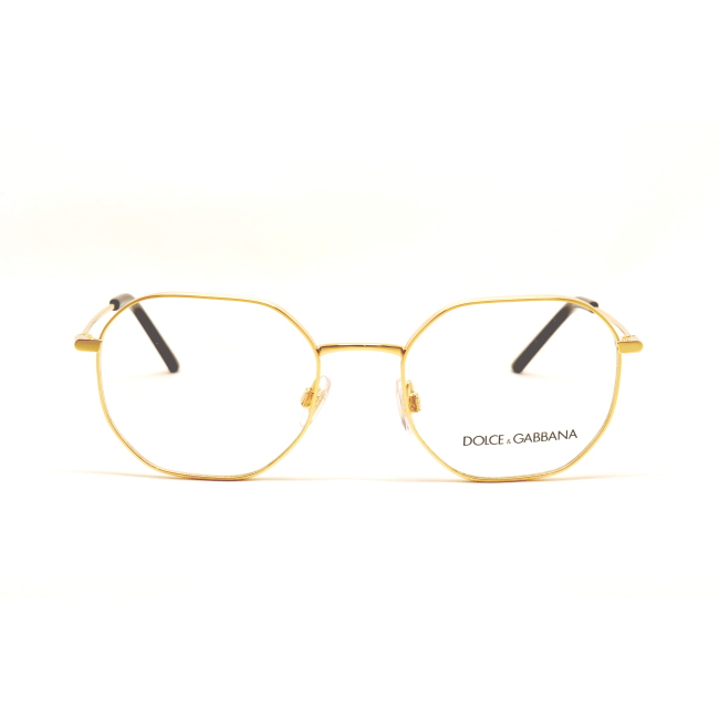 Dolce & Gabbana DG 1325 col. 02 è una montatura da vista in metallo oro e calibro 53.