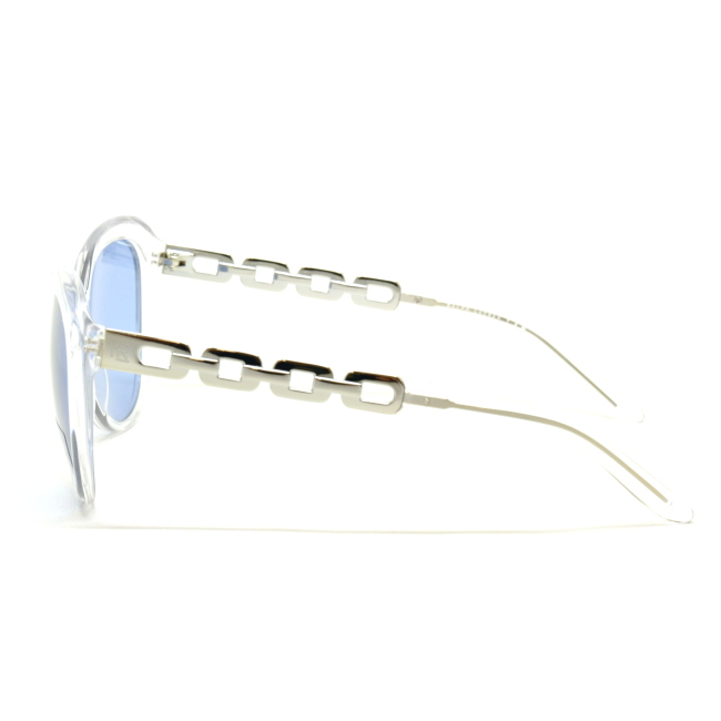 Ralph Lauren RL 8184 col. 5002/72 è un occhiale da sole in acetato trasparente e calibro 56.