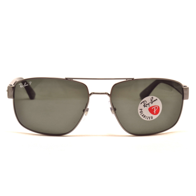 Ray-Ban RB 3663 col. 004/58 è un occhiale da sole in metallo canna di fucile e calibro 60.