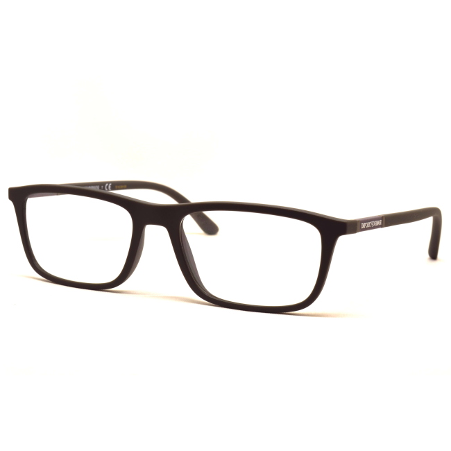Emporio Armani EA 4160 + 2 CLIP col. 5042/1W è un occhiale da sole da uomo in acetato nero satinato, dalla forma rettangolare e calibro 55.