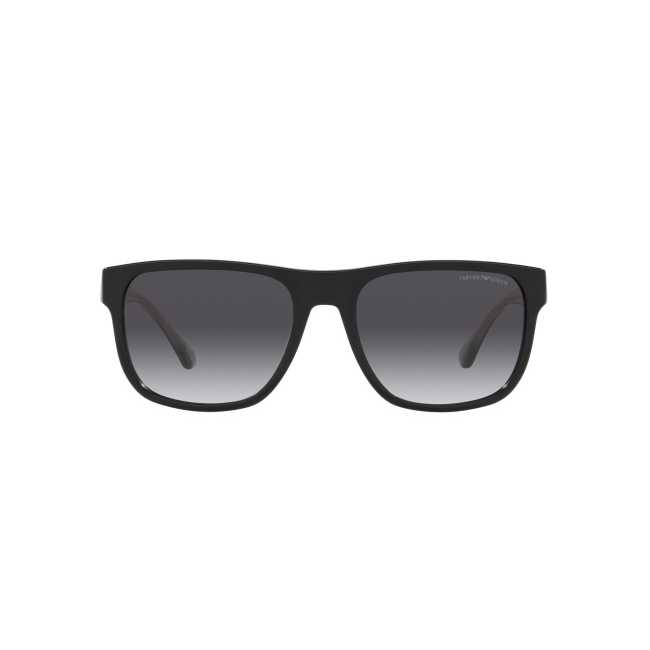 Emporio Armani 4163 col. 58758G è un occhiale da sole da uomo in acetato, dalla forma pillow e calibro 56.