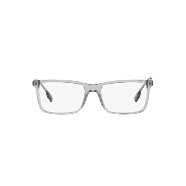 Burberry B 2339 col. 3028 è una montatura da vista da uomo in acetato grigia, dalla forma rettangolare e calibro 55.