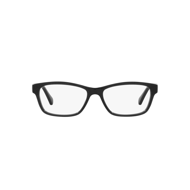 Ralph RA 7108 col. 5681 è una montatura da vista in acetato nera brillantinata neri e calibro 54.