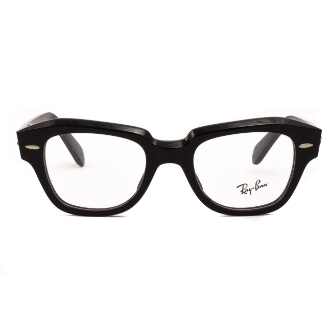 Ray-Ban RB 5486 STATE STREET Col.2000 Cal.48 New Occhiali da Vista-Eyeglasses