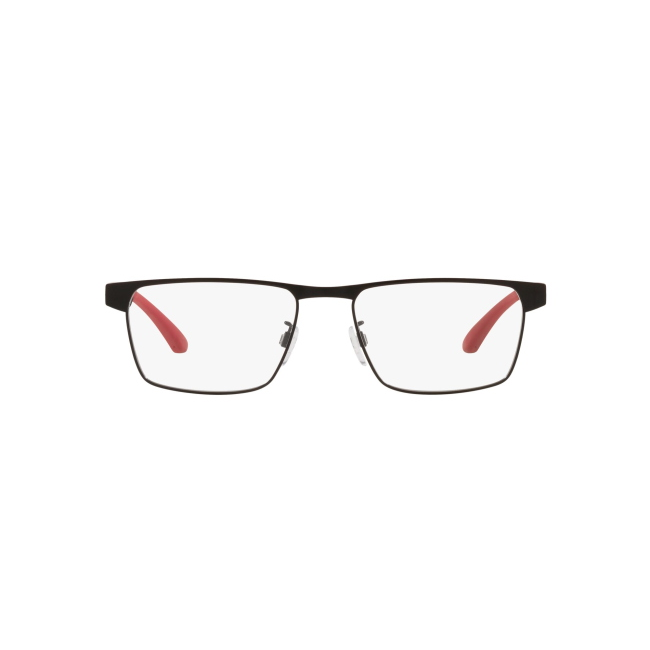 Emporio Armani EA 1124 col. 3001 è una montatura da vista in metallo nero satinato e calibro 55.