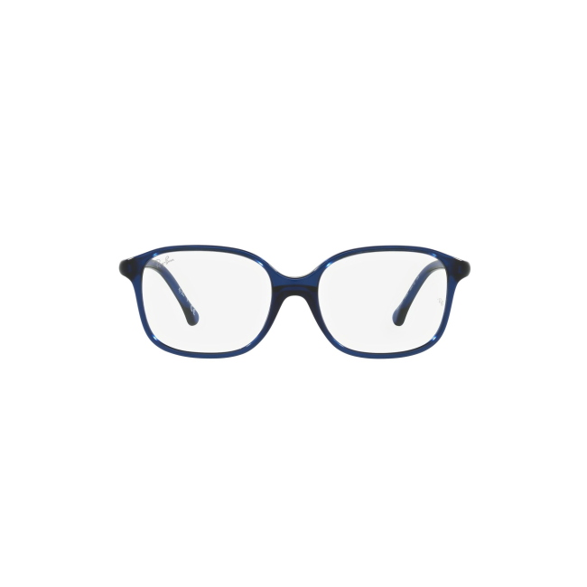 Ray-Ban Junior Vista RB 1903 col. 3834 è una montatura da vista in acetato blu chiaro trasparente e calibro 48.