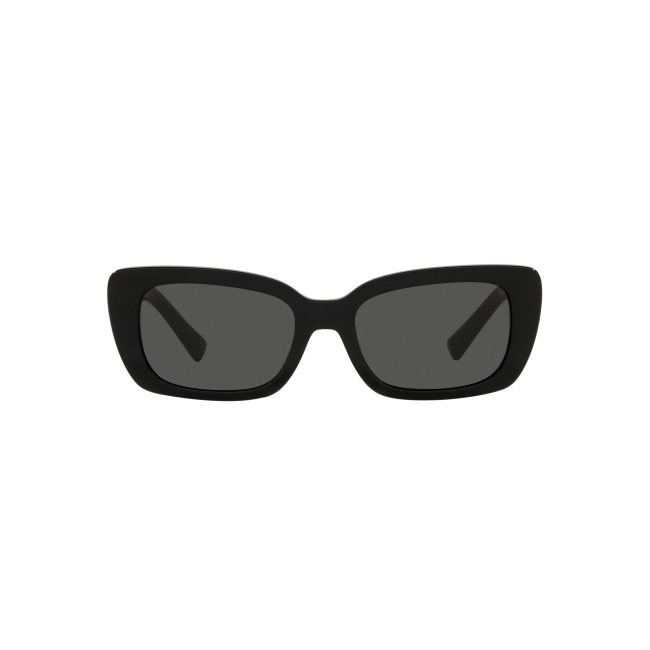 Valentino VA 4096 col. 5001/87 è un occhiale da sole in acetato nero lucido e calibro 52.