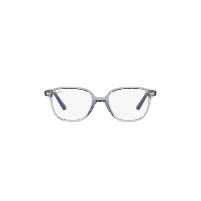 Ray-Ban Junior RB 9093 V col. 3897 è una montatura da vista in acetato blu trasparente e calibro 45.