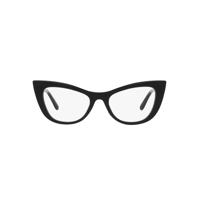 Dolce & Gabbana DG 3354 col. 501 è una montatura da vista in acetato nero lucido e calibro 54.