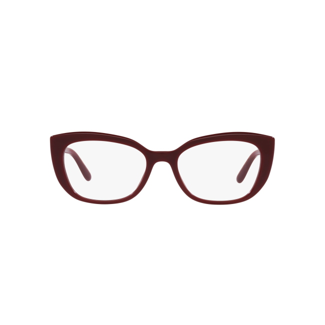 Dolce & Gabbana DG 3355 col. 3091 è una montatura da vista in acetato bordo' bordeaux e calibro 55.