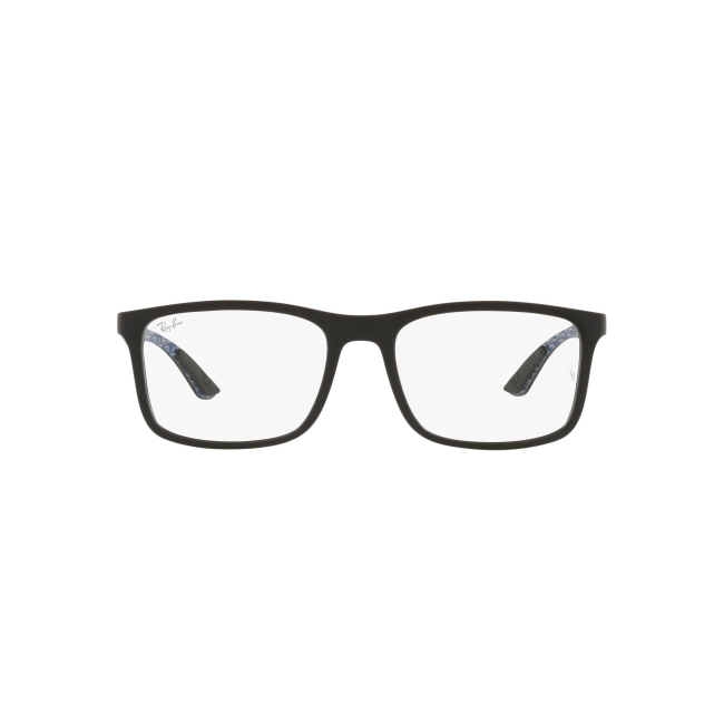 Ray-Ban RB 8908 col. 5196 è una montatura da vista in celluloide nero satinato e calibro 55.