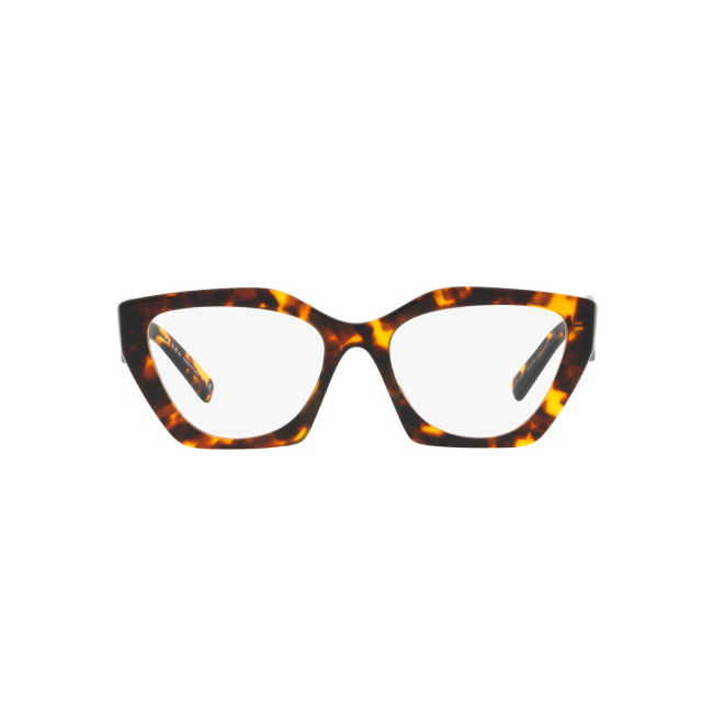 Prada VPR 09Y col. VAU-1O1 è una montatura da vista in acetato marrone tartarugato e calibro 54.