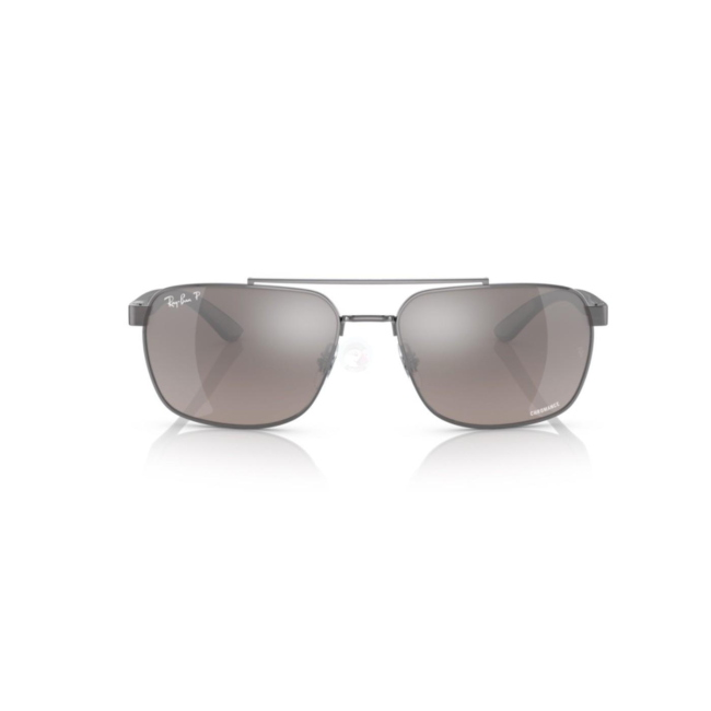 Ray-Ban RB 3701 Col.004/5J CHROMANCE Cal.59 New Occhiali da Sole-Sunglasses
