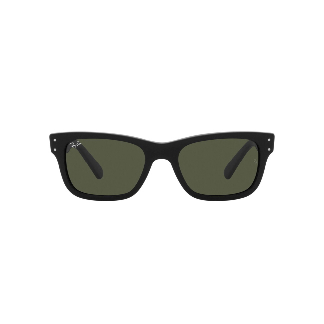 Ray-Ban RB 2283 MR BURBANK col. 901/31 è un occhiale da sole in acetato nero lucido e calibro 58.