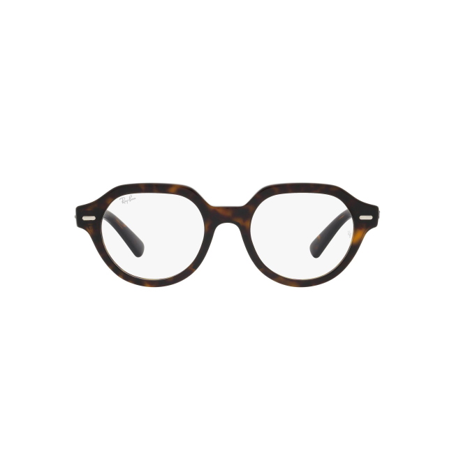 Ray-Ban RB 7214 GINA col. 2012 è una montatura da vista in acetato tartarugato scuro e calibro 51.