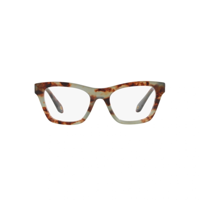Giorgio Armani AR 7240 col. 5977 è una montatura da vista in acetato verde tartarugato e calibro 51.