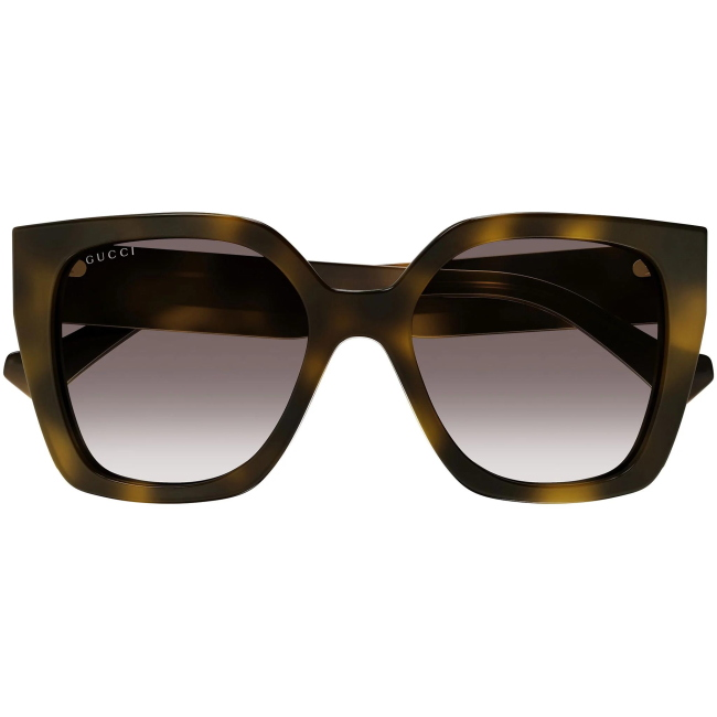Gucci GG1300S Col.003 havana crystal brown Cal.55 New Occhiali da Sole