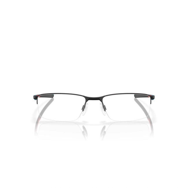 Oakley Vista OX 3218-1454 SOCKET 5.5 col. 14 è una montatura da vista in metallo nero satinato e calibro 54.