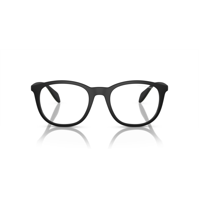 Emporio Armani EA 4211 + CLIP col. 5001/1W è un occhiale da sole da uomo in acetato nera satinata e verde, dalla forma pantos e calibro 52.
