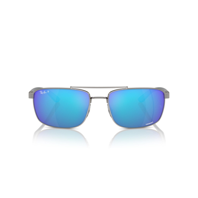 Ray-Ban RB 3737CH col. 004/A1 è un occhiale da sole in metallo canna di fucile grigio e calibro 60.