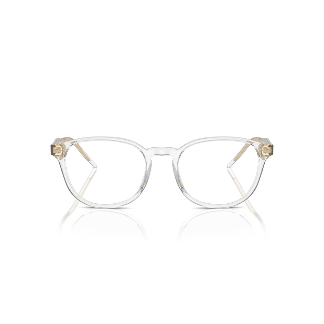 Giorgio Armani AR 7259 col. 6075 è una montatura da vista in acetato cristallo trasparente e calibro 52.