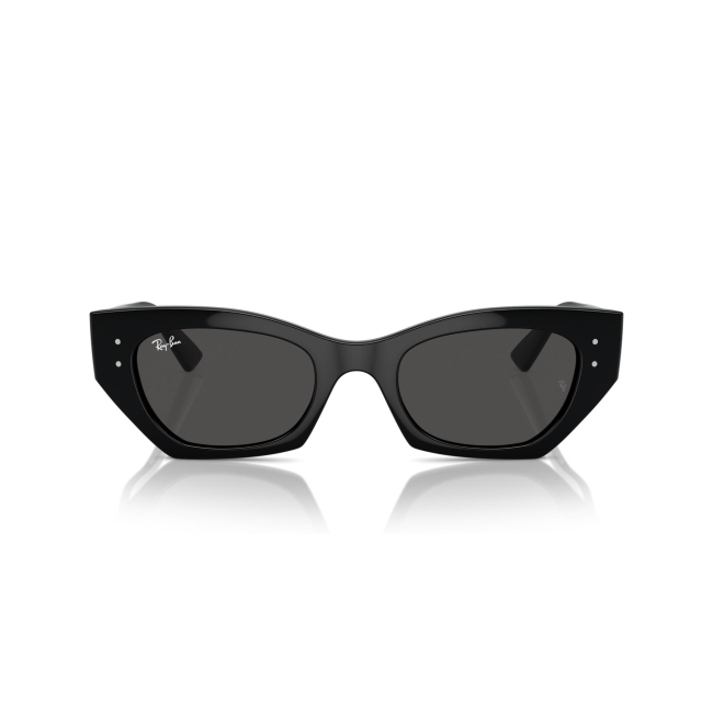 Ray-Ban RB 4430 ZENA col. 6677/87 è un occhiale da sole in acetato nero lucido e calibro 49.