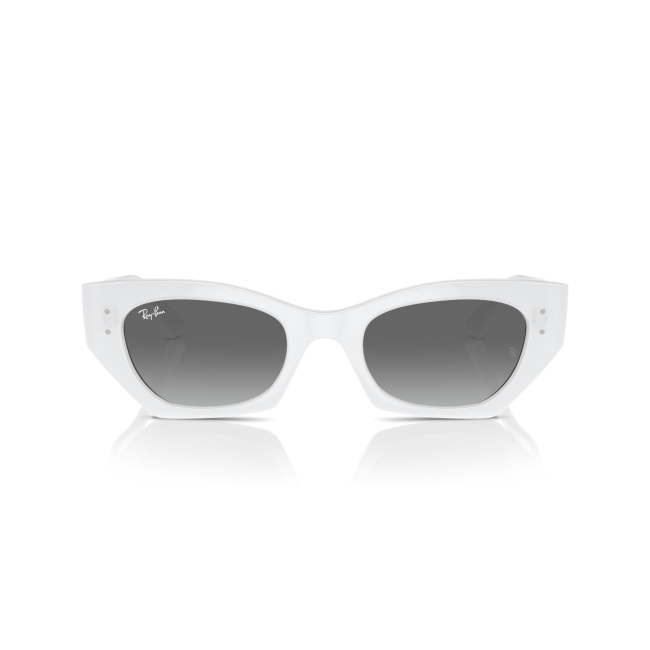 Ray-Ban RB 4430 ZENA col. 6759/11 è un occhiale da sole in acetato bianco e calibro 49.