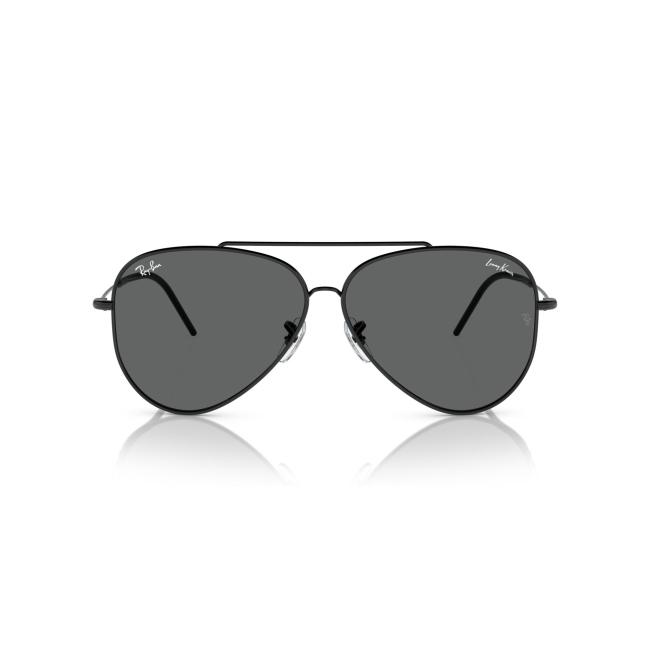 Ray-Ban RB R0101S AVIATOR REVERSE LENNY KRAVITZ col. 002/GR è un occhiale da sole in metallo e calibro 62.